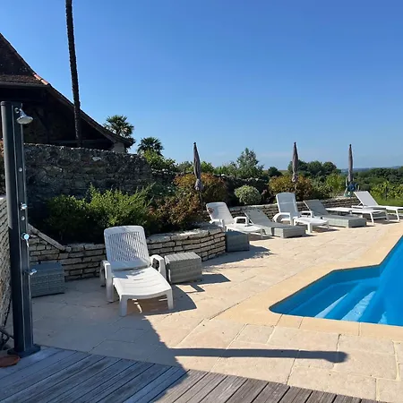 D'hotes Domaine Cherps Ou Piscine *