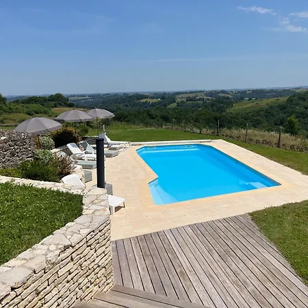 Bed & Breakfast D'hotes Domaine Cherps Et Piscine